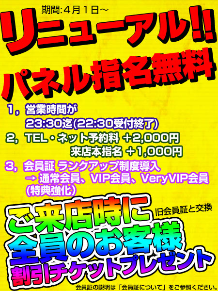 リニューアル